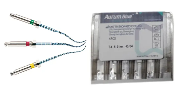 Aurum Blue ( La plaquette de 4 limes ) : META BIOMED
