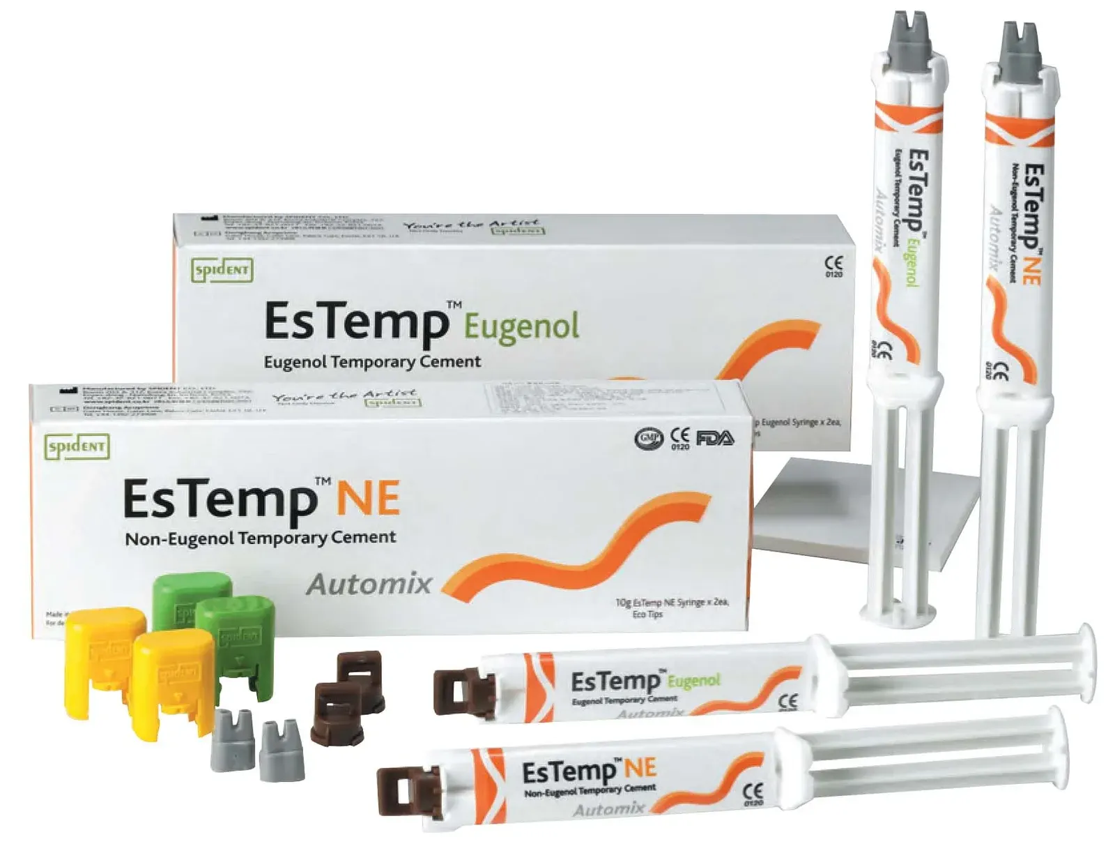 EsTemp®NE Non-eugenol Temporary Cement