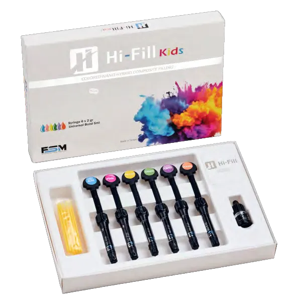 HI-FILL KIDS (NANO HYBRID COMPOSITE SET)