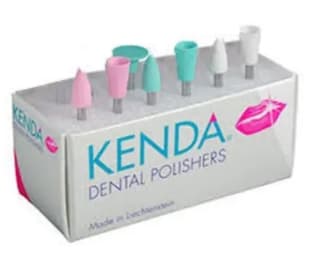 Kenda C.g.i. Polishers For Composites, Compomers And Glass-lonomers, Assortment, Ra, 7pcs