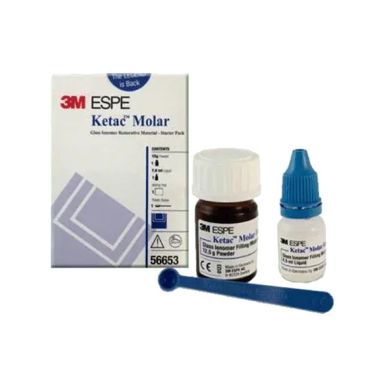 Ciment verre ionomère molar Ketac 3M