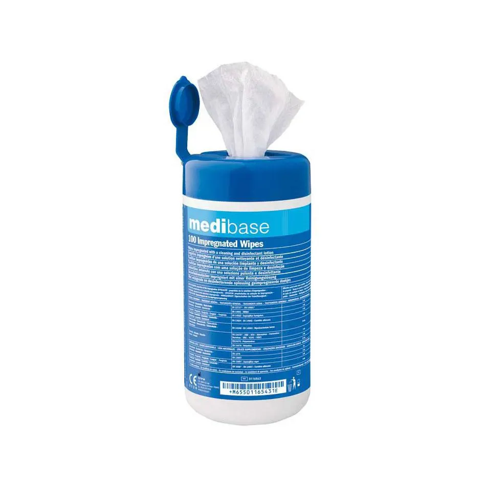 Disinfectant wipes, medibase