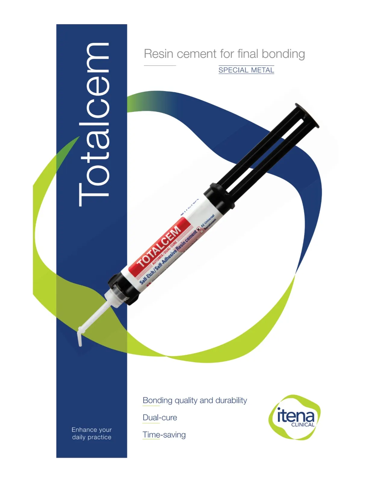 Totalcem self-etch & adhesive resin cement, Itena