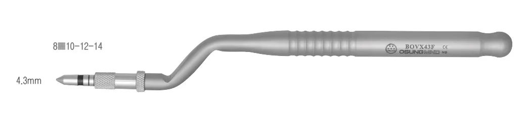 Convex Osteotomes BOVX34F, osung