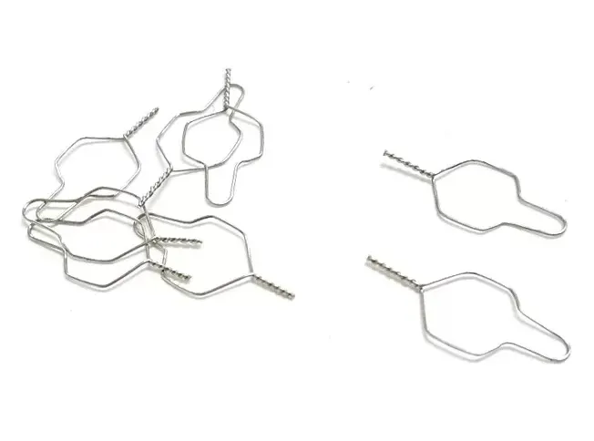 S.S preformed Ligature short wire, Nic