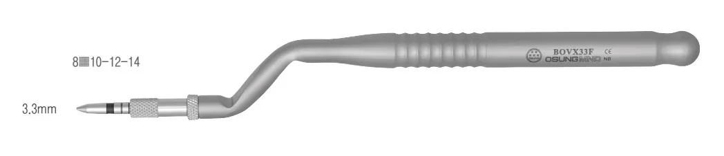 Convex Osteotomes BOVX33F, osung