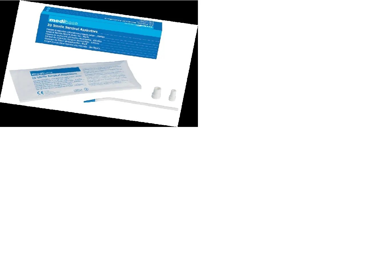20 Sterile surgical applicator tips (20), medibase