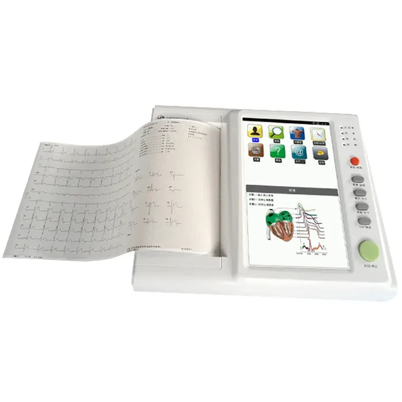 جهاز تخطيط القلب ECG ذو 12 قناة