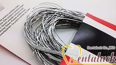 Dây cung SS tròn Upper, Lower OrthoQuest 25 sợi/gói