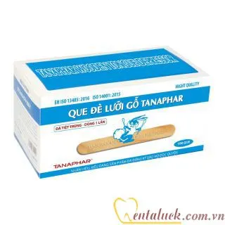 Que đè lưỡi gỗ (100c/hộp)