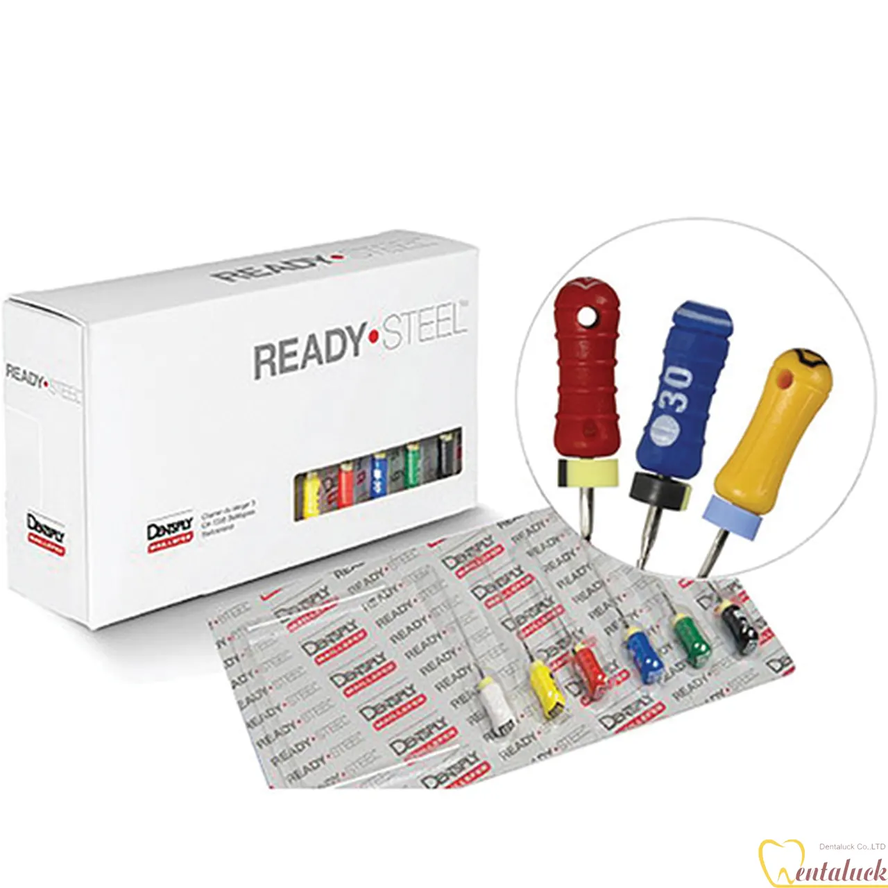 Trâm tay Hedstrom READYSTEEL Dentsply