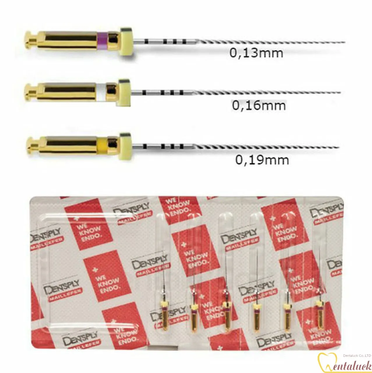 Trâm máy PathFile Rotary Files Dentsply