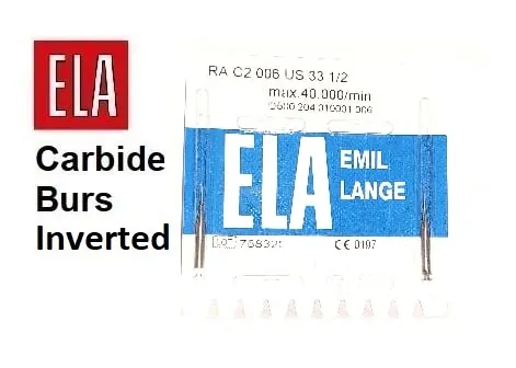 RA C2-006 Inverted Burs Size 1/2 (2PCS)-ELA-Germany