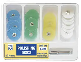 Polishing Discs № 1.071 40 pcs-TOR V M-Russia