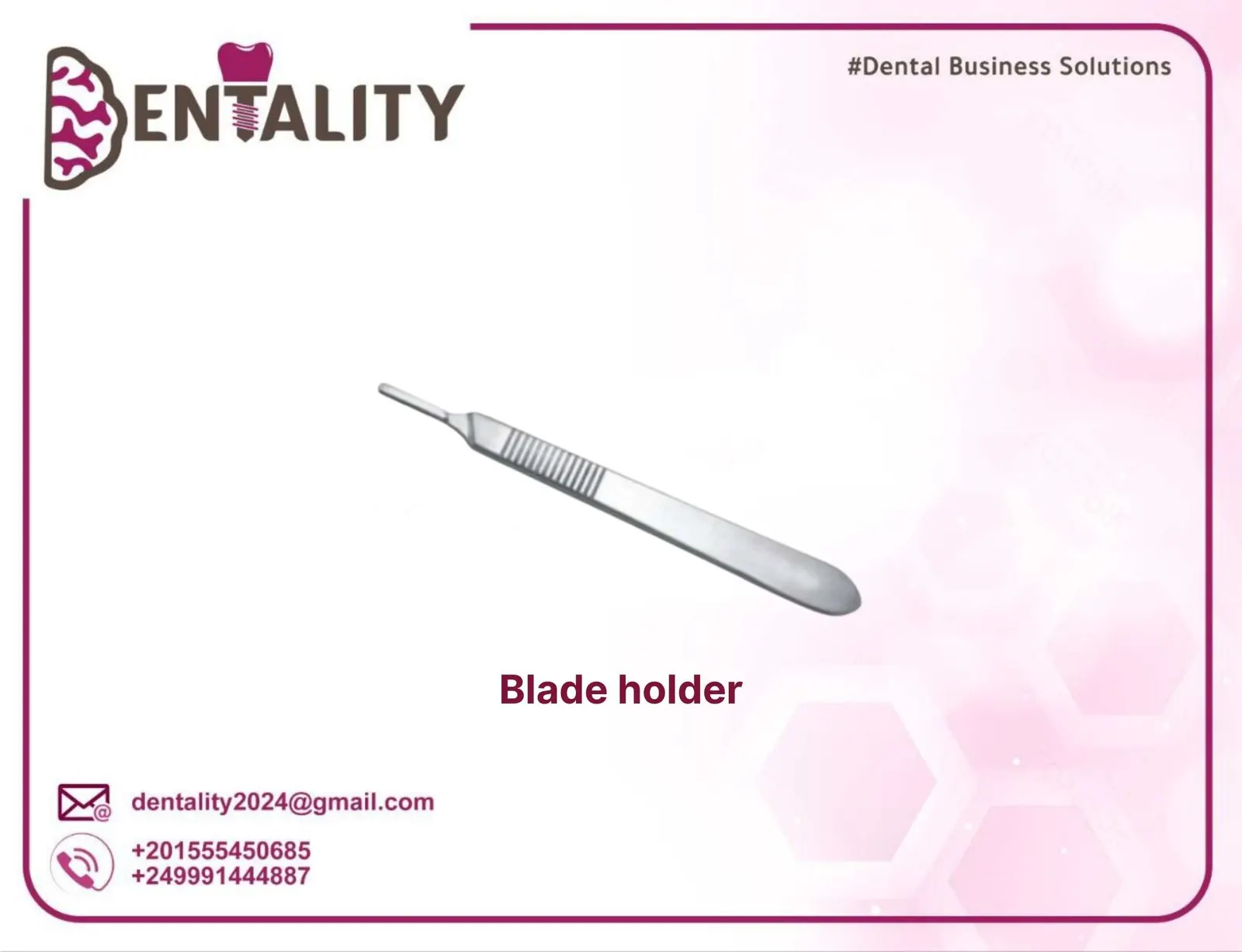 Blade holder