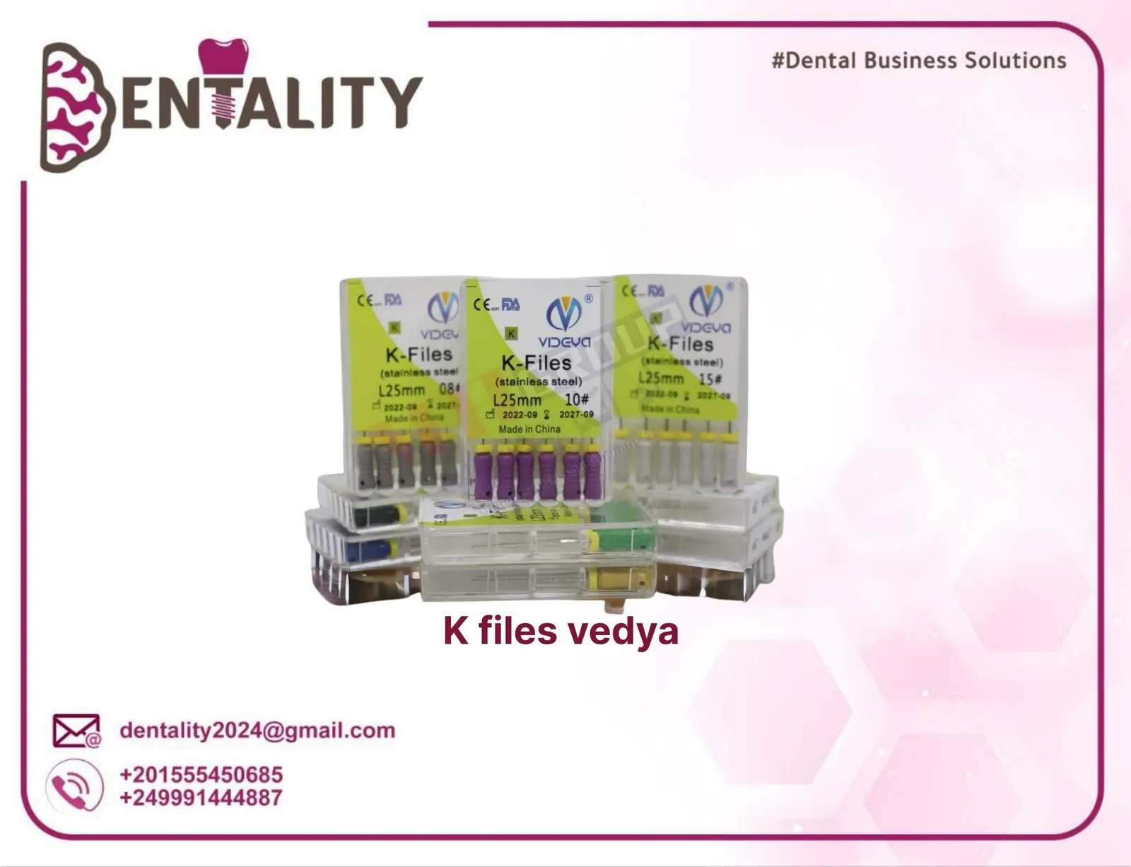 K file stainless steel vedya