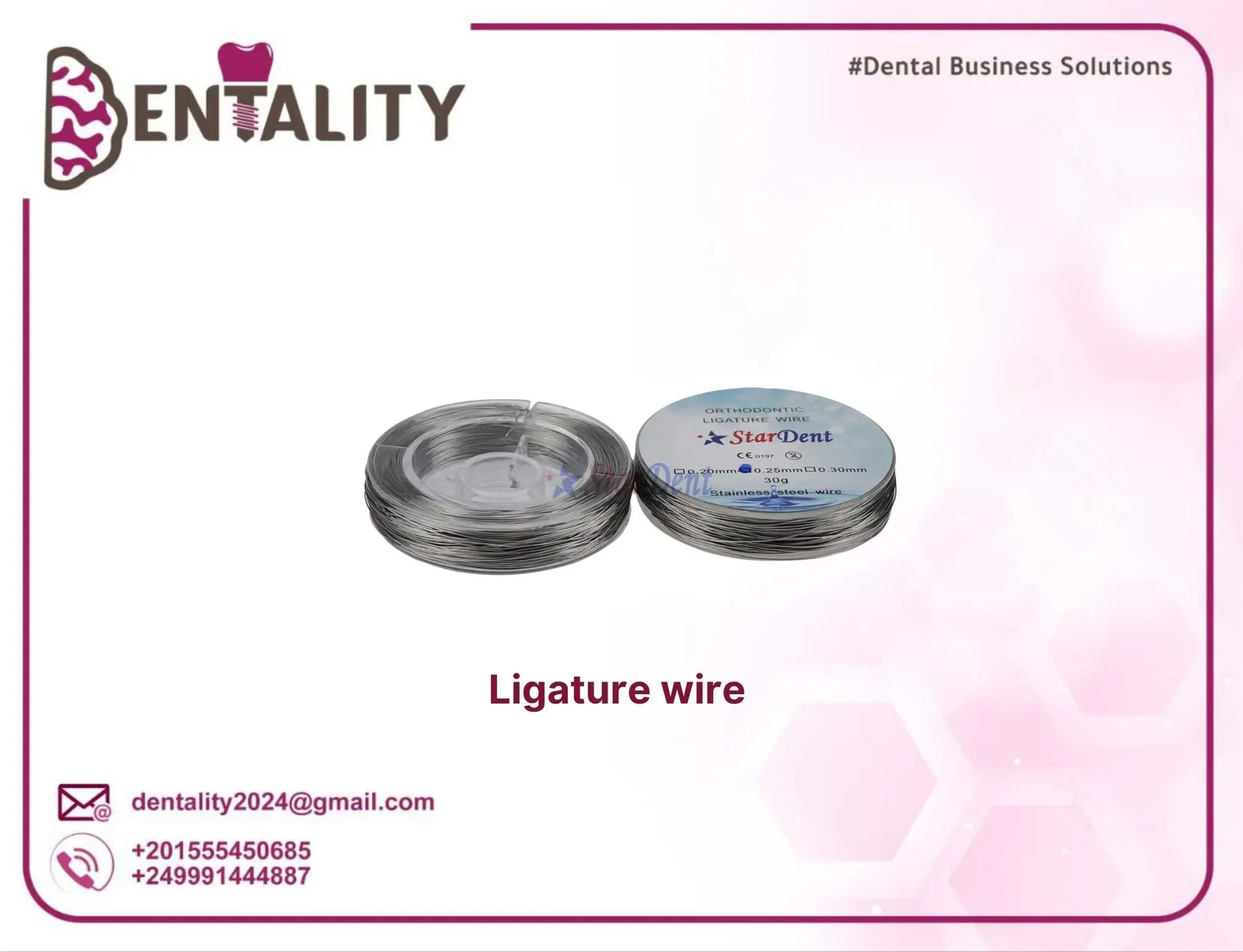 Ligature wire