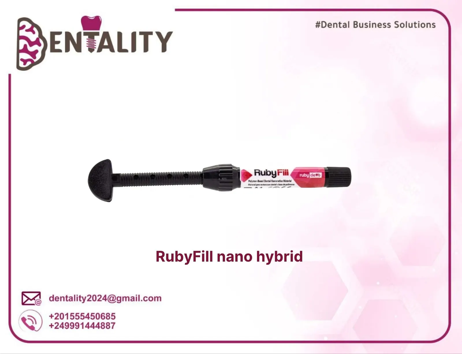 RubyFill nano hybrid A2