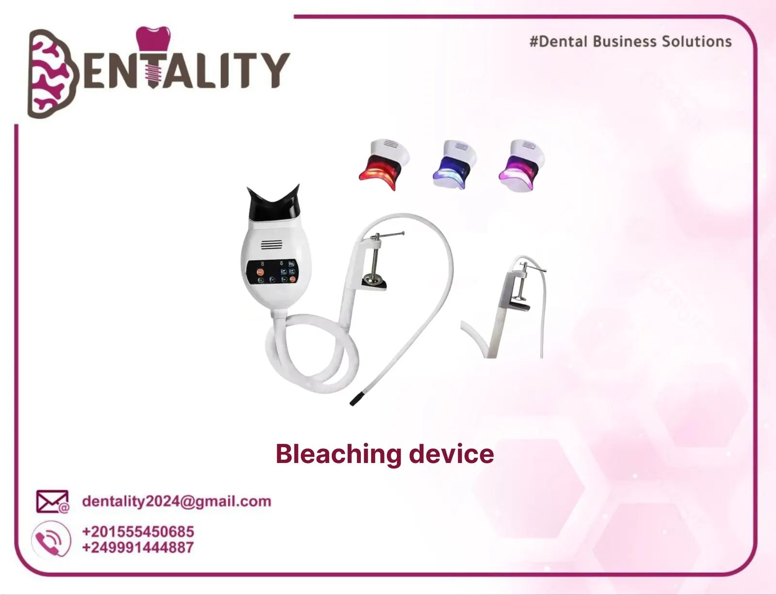 Bleaching device
