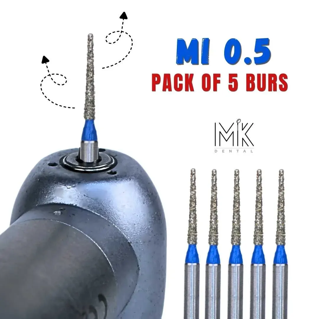 MI 0.5 (Pack of 5 Premium Burs)