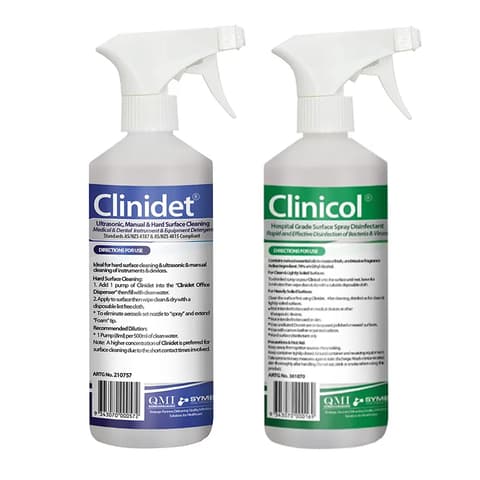 Clinidet & Clinicol Spray Bottle 500 ML