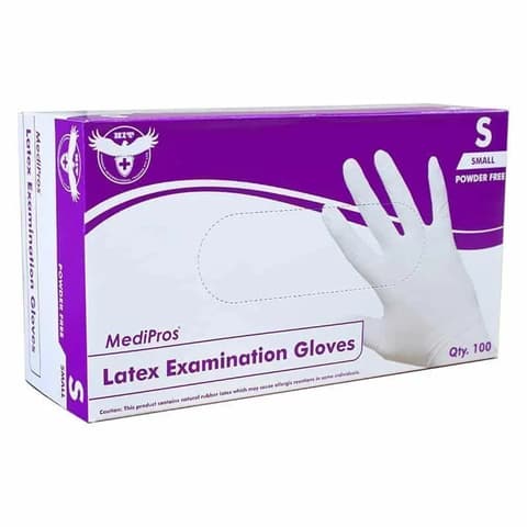 MediPros® Disposable Medical Exam Latex Gloves