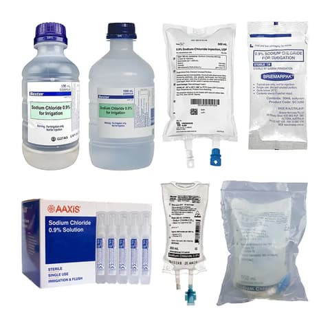 0.9% Sodium Chloride Saline Bag