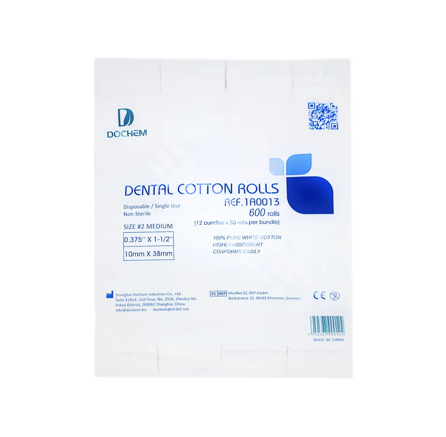 Cotton salivaire dochem