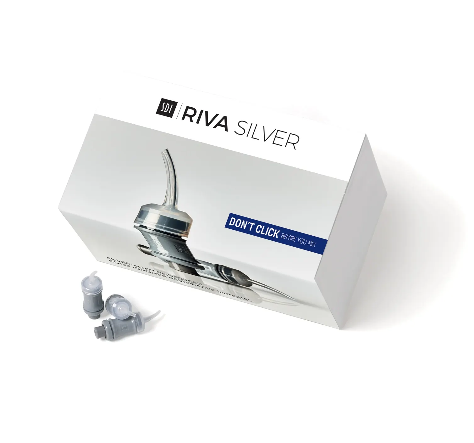 Riva Silver Capsules Box of 50