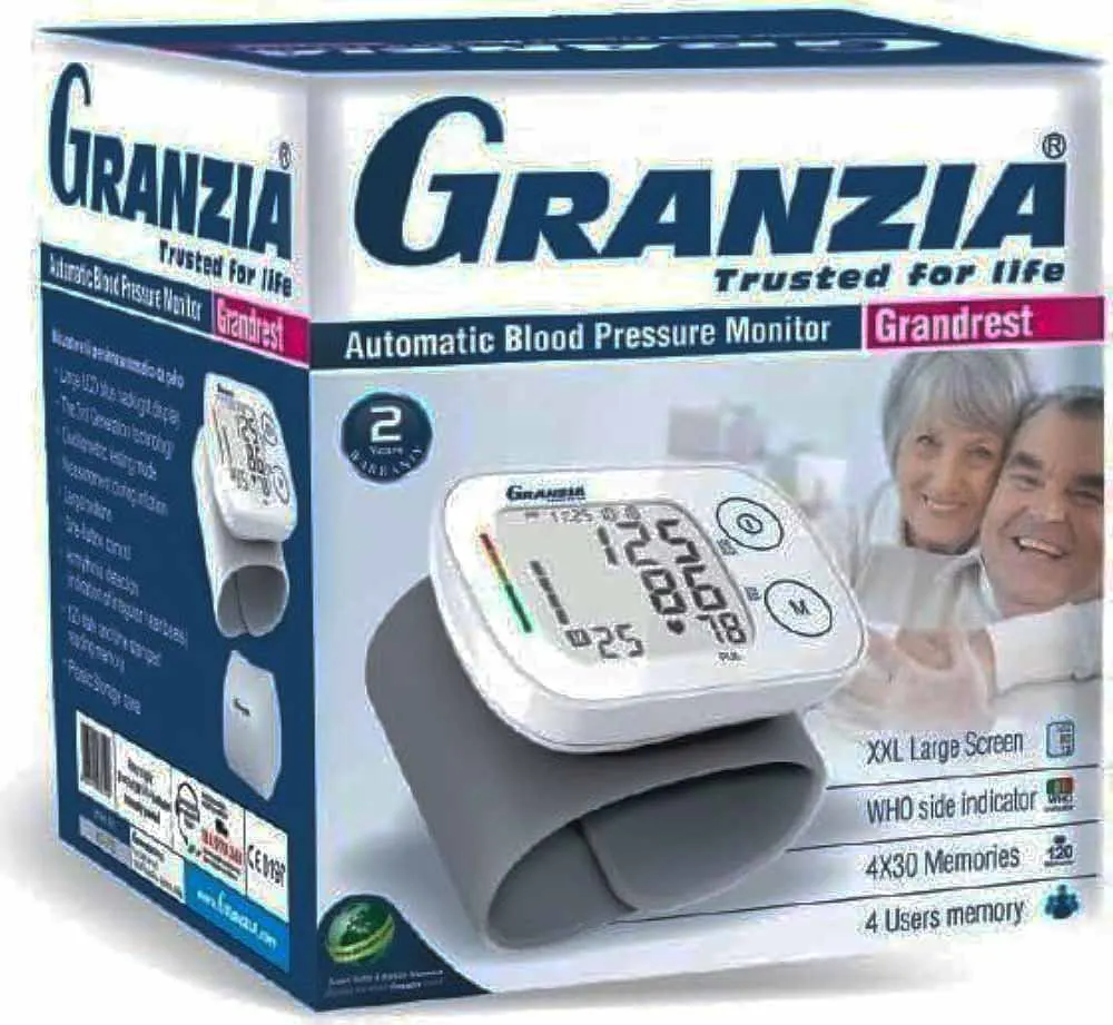 (Granzia) Grandrest - جهاز قياس ضغط الدم من المعصم الايطالي