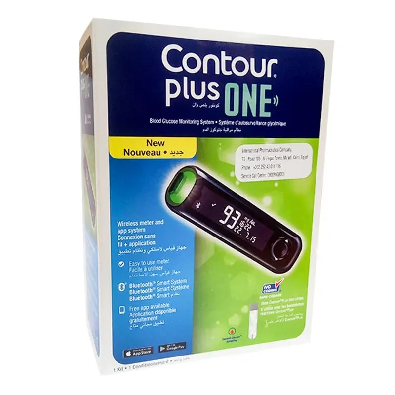 (CONTOUR PLUS ONE) جهاز قياس سكر الدم