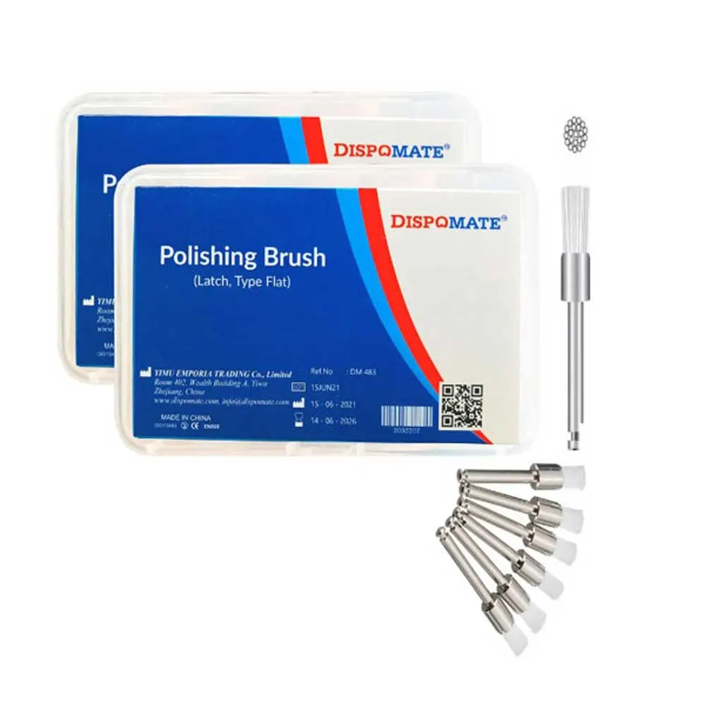 NYLON PROPHY BRUSH FLAT TYPE