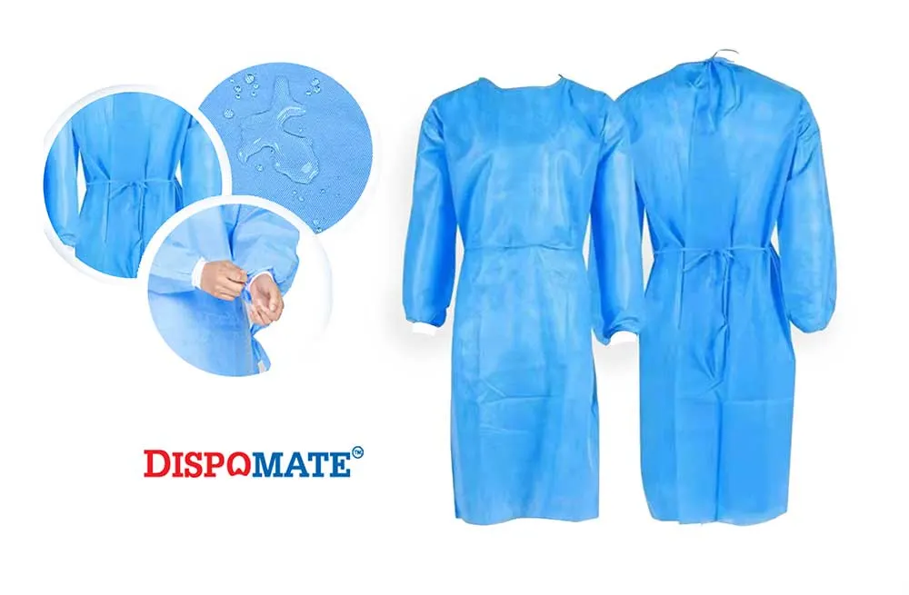 NON WOVEN ISOLATION GOWN