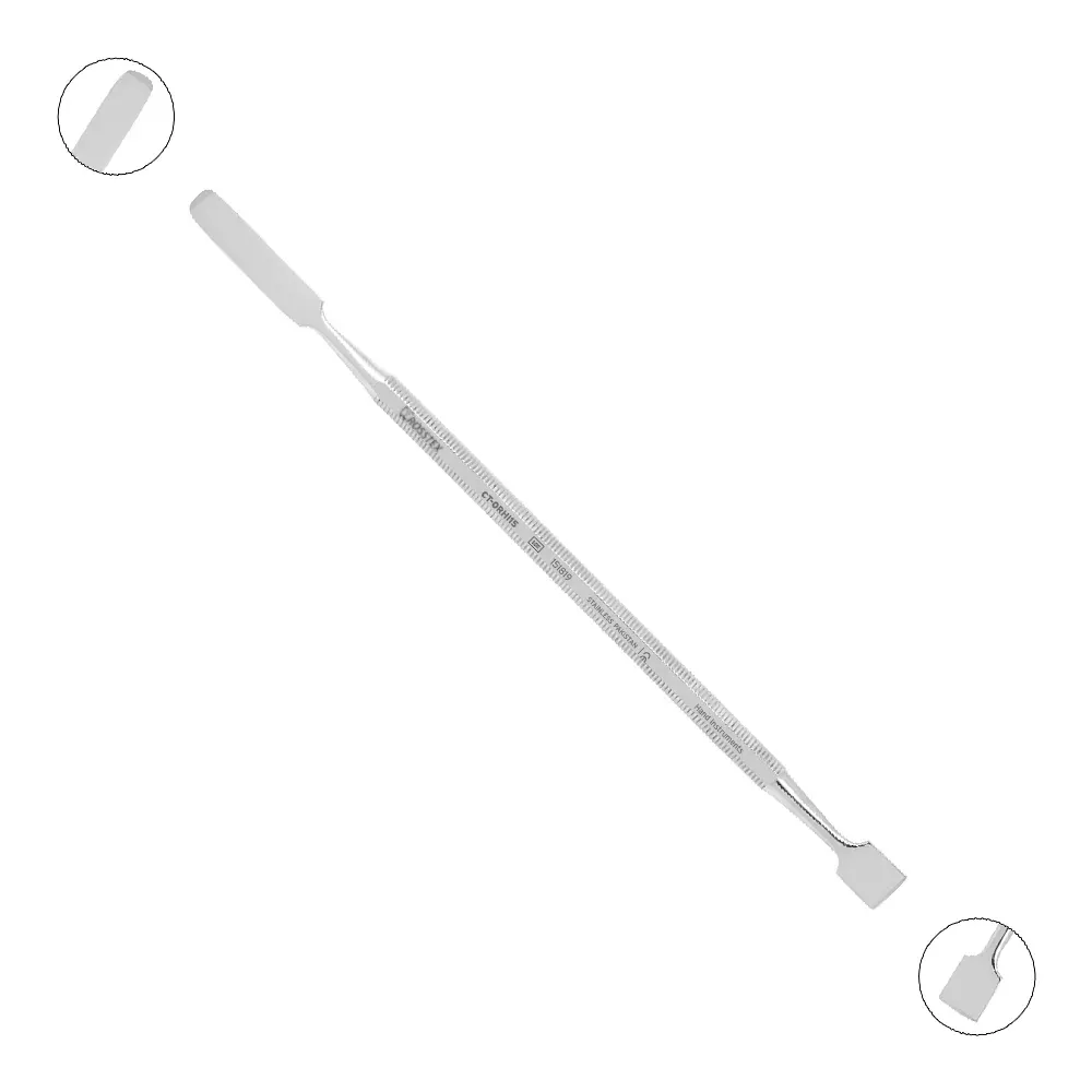 Spatula no. 3 stainless steel double ended