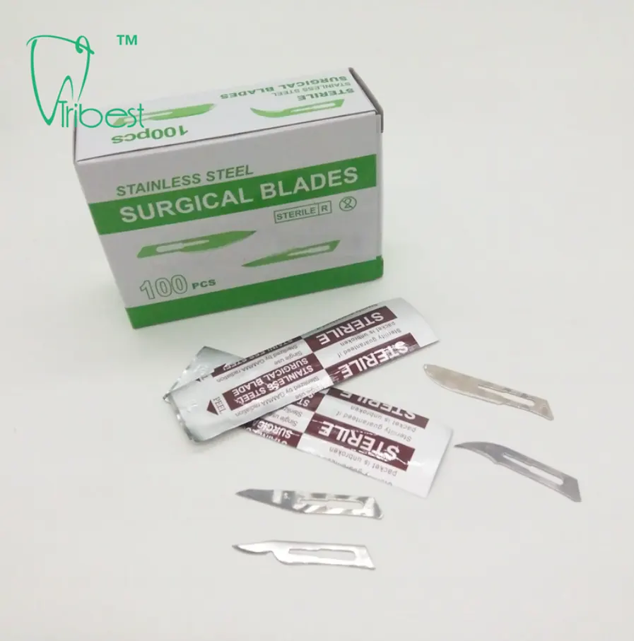 Blades-Sterile Surgical Blades 100/Box — Tribest China