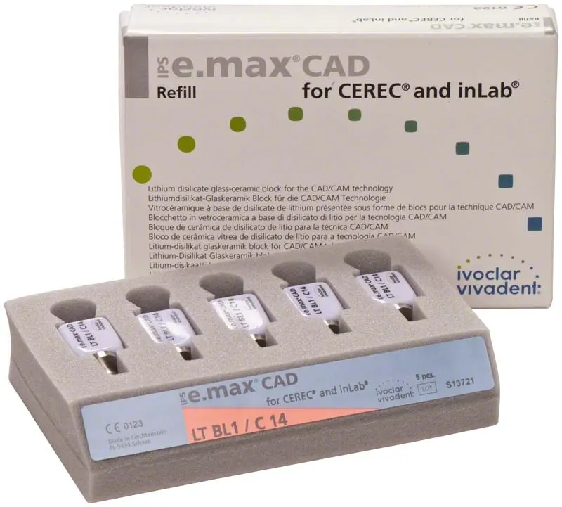 IPS E.Max CAD CEREC/InLab LT C14