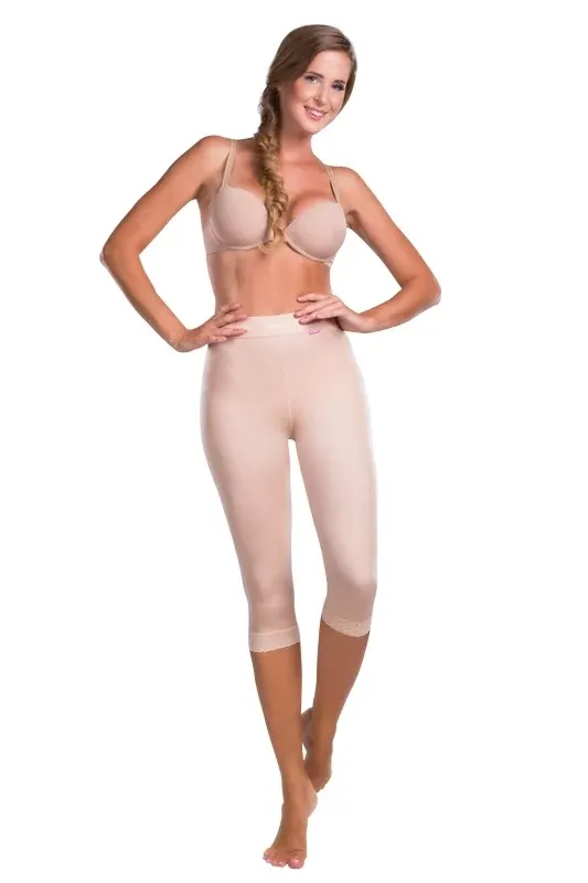 LIPOELASTIC TD Leggings Below Knee Compression Shapewear | ليجنز ليبوإيلاستيك تي دي ضاغط أسفل الركبة