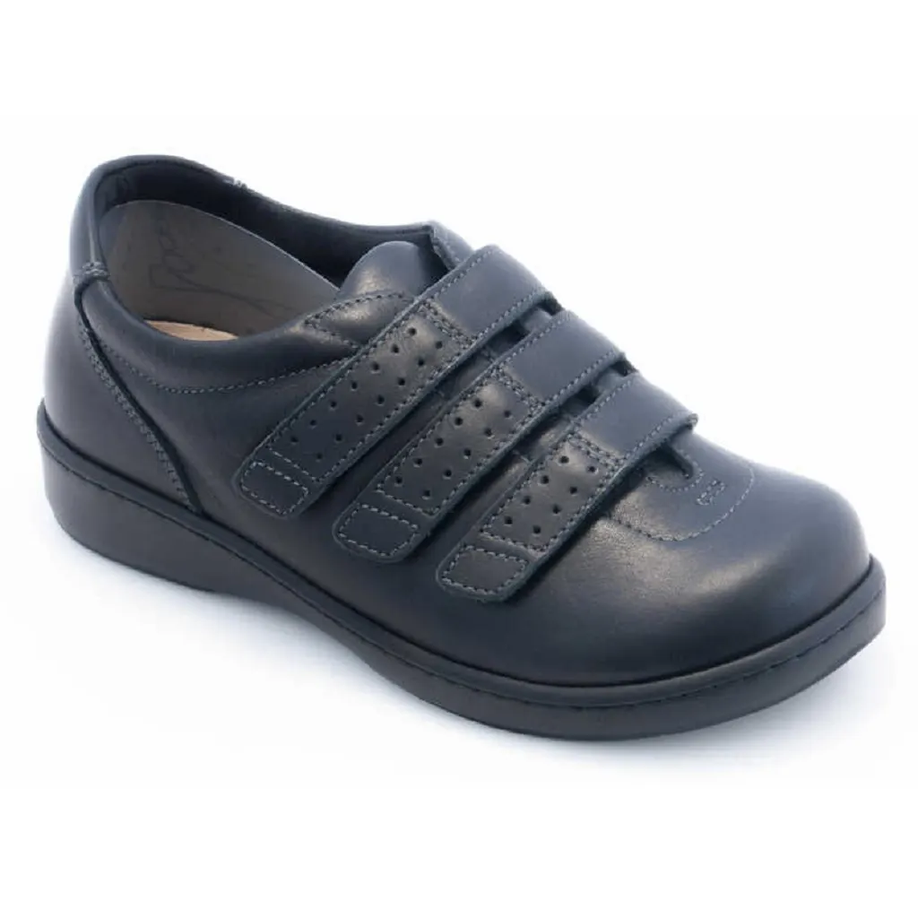 PodoWell Men’s Aquitaine Black | حذاء طبي لمرضى السكري