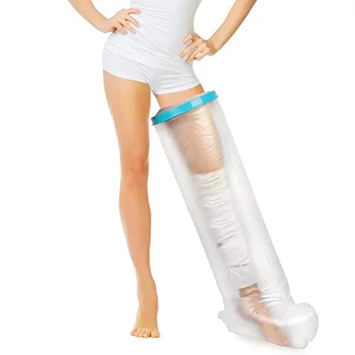 Thigh High-Waterproof Cast/Bandage Protector | كيس وقاية من الماء فوق الجبيرة