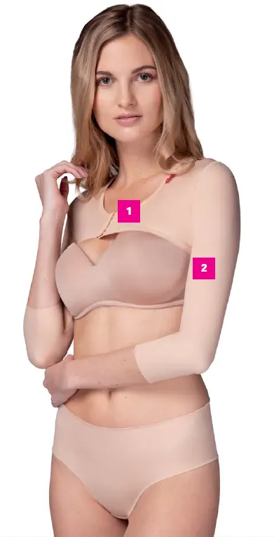 LIPOELASTIC AP Variant Post-Surgical Arm Compression Garment | LIPOELASTIC AP Variant – مشد ضاغط للذراعين للاستخدام بعد العمليات الجراحية