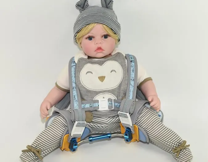 حزام تثبيت الحوض للرضع | pediatric hip abduction stabilizer sling