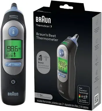 BRAUN ThermoScan 7 Infrared Ear Thermometer