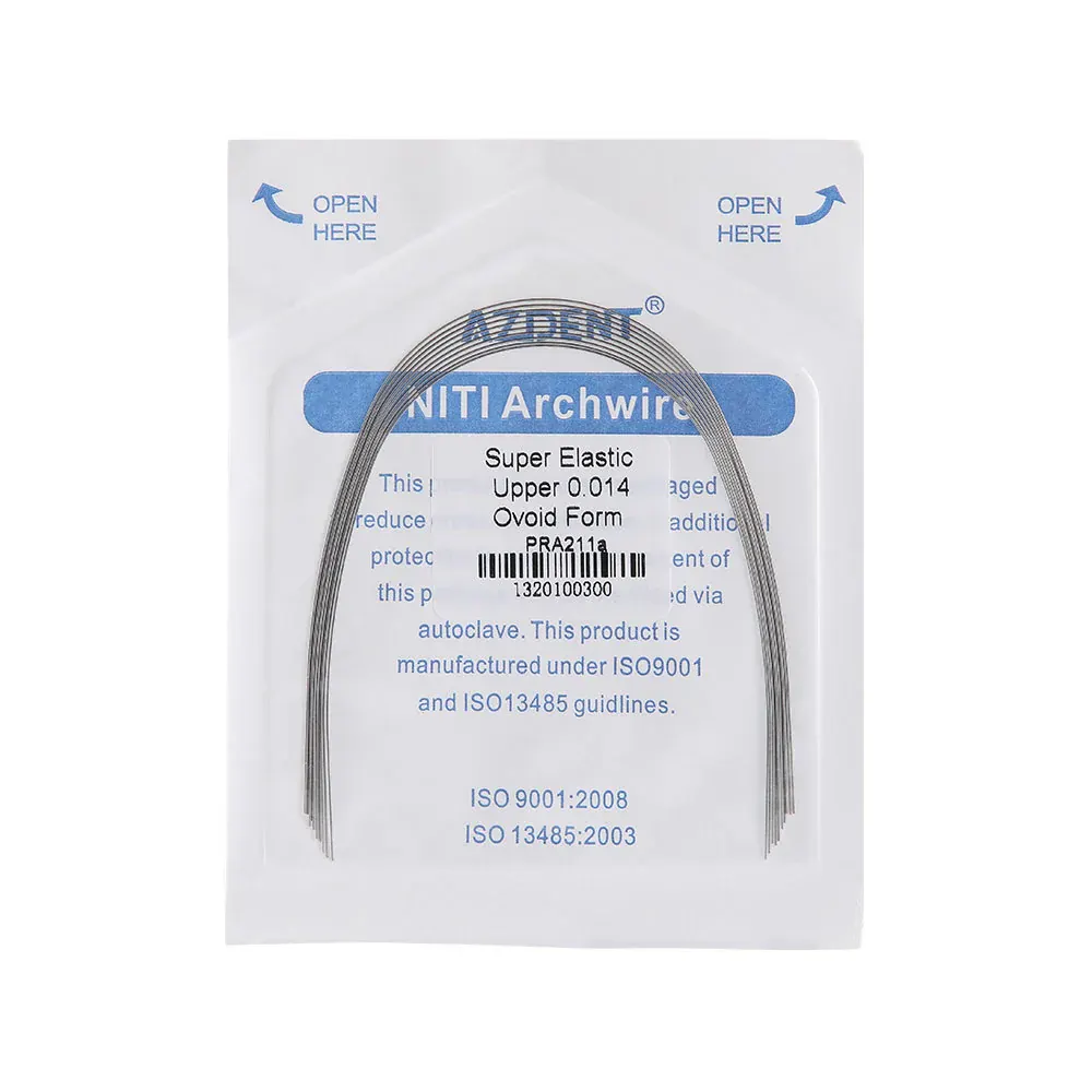 Azdent NiTi Archwire Round – 10pcs