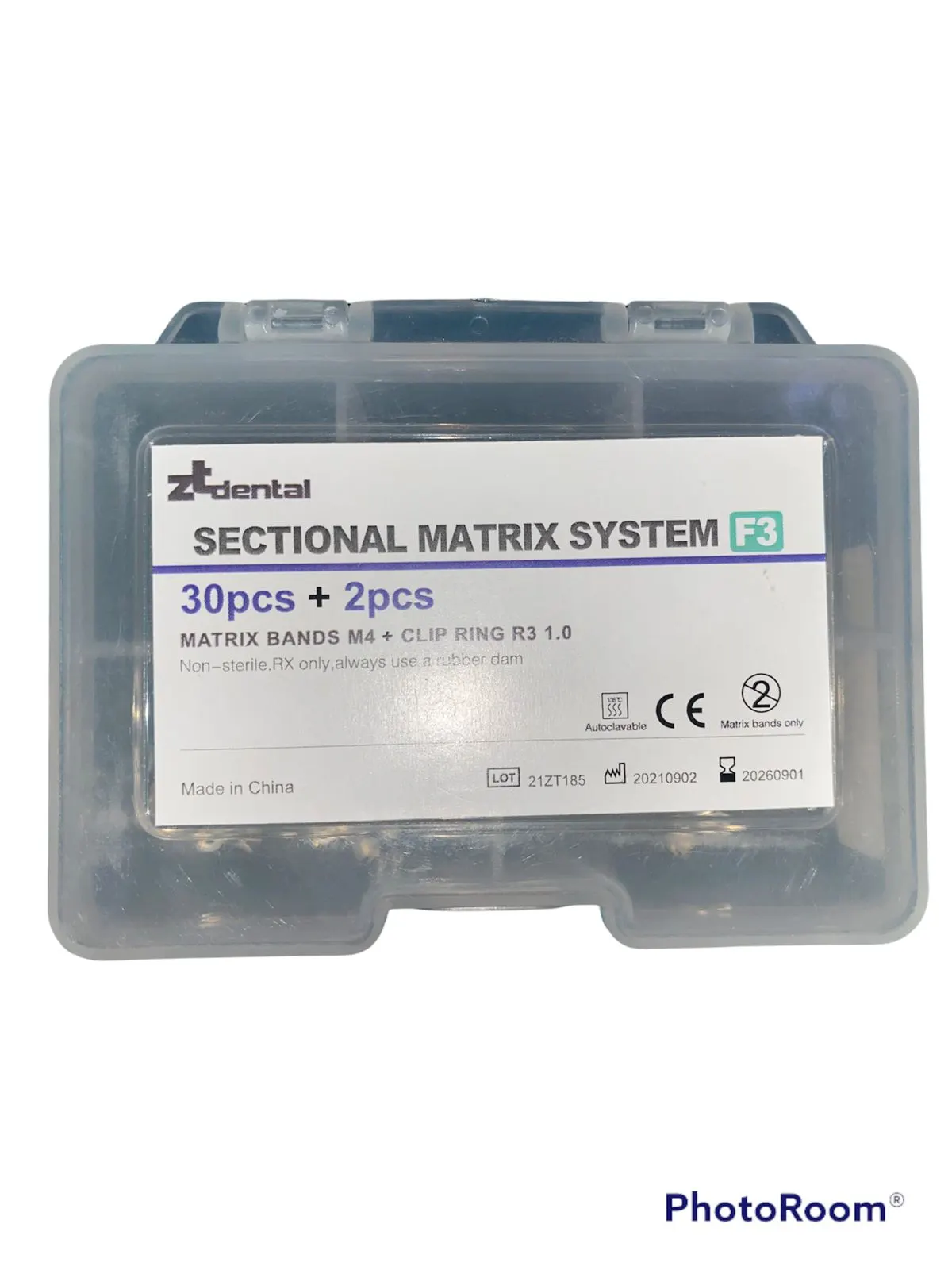 ZT Sectional Matrices System (2 Resin Ring + 30 Bands)
