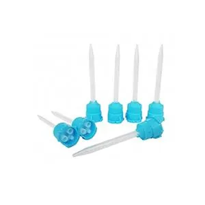 Mixing Blue Tips for Temporary Crown