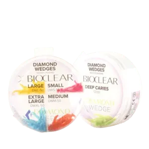 Bioclear Diamond Pink Wedges Pack – 25 Pcs