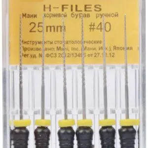 Mani H-Files #40- 25mm