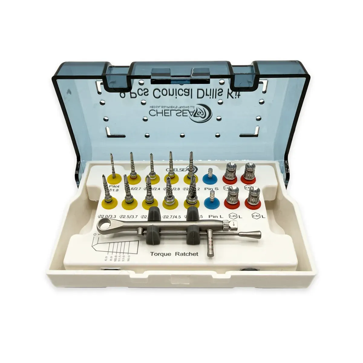 9 Pcs Conical Kit