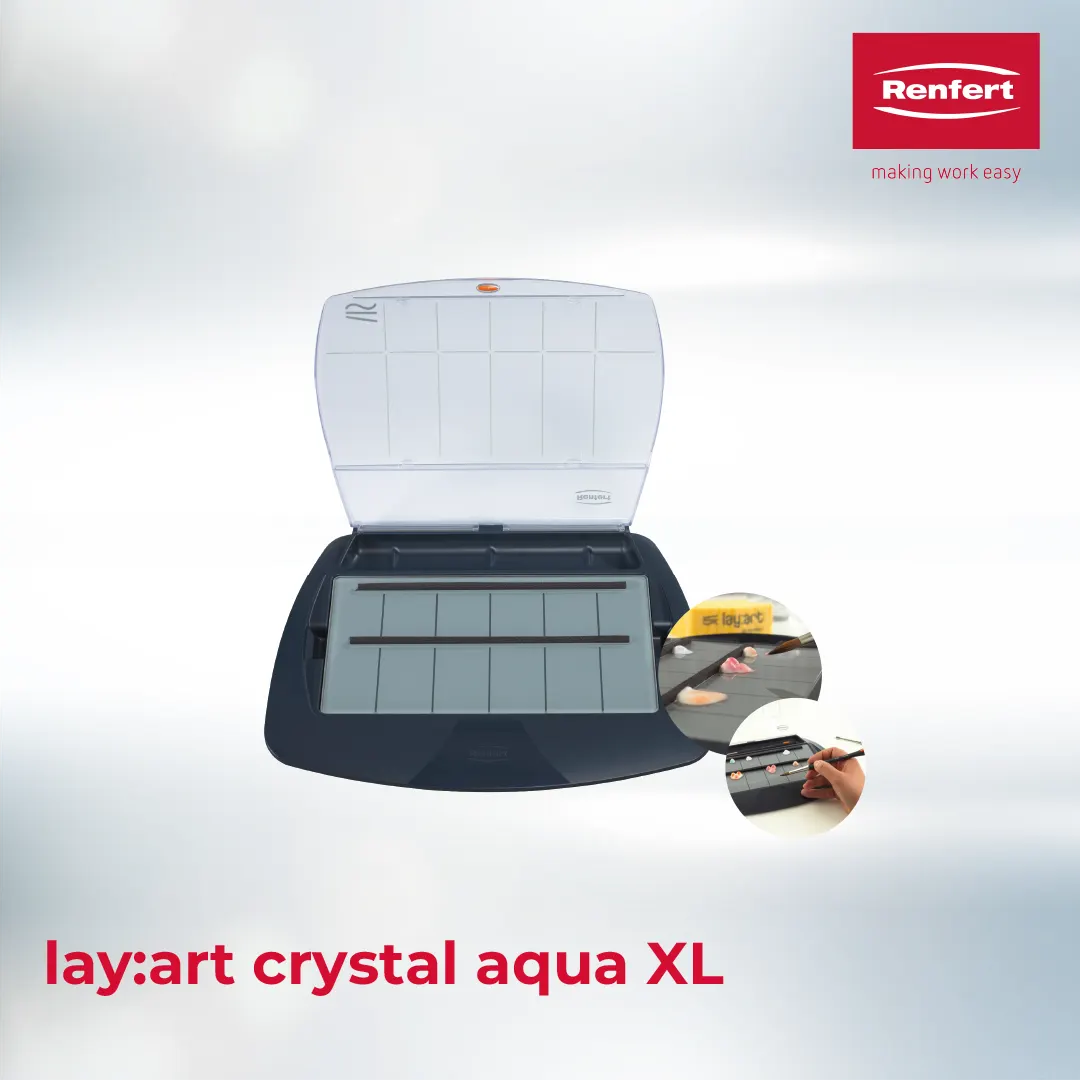 lay:art crystal aqua XL Renfert
