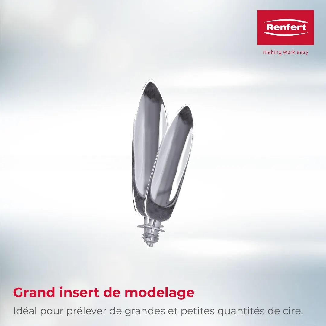 Grand insert de modelage Renfert